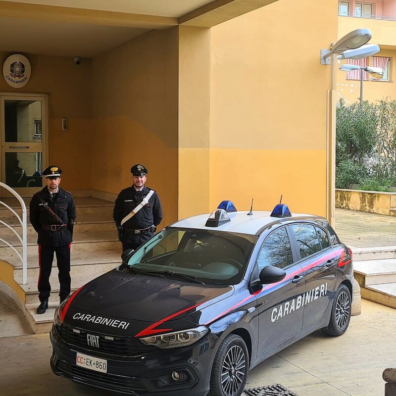 La stazione dei carabinieri San Filippo Neri
