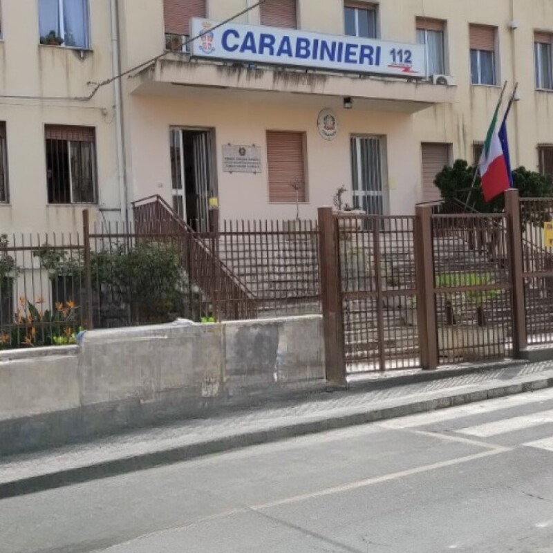 La sede della compagnia dei carabinieri di Giarre