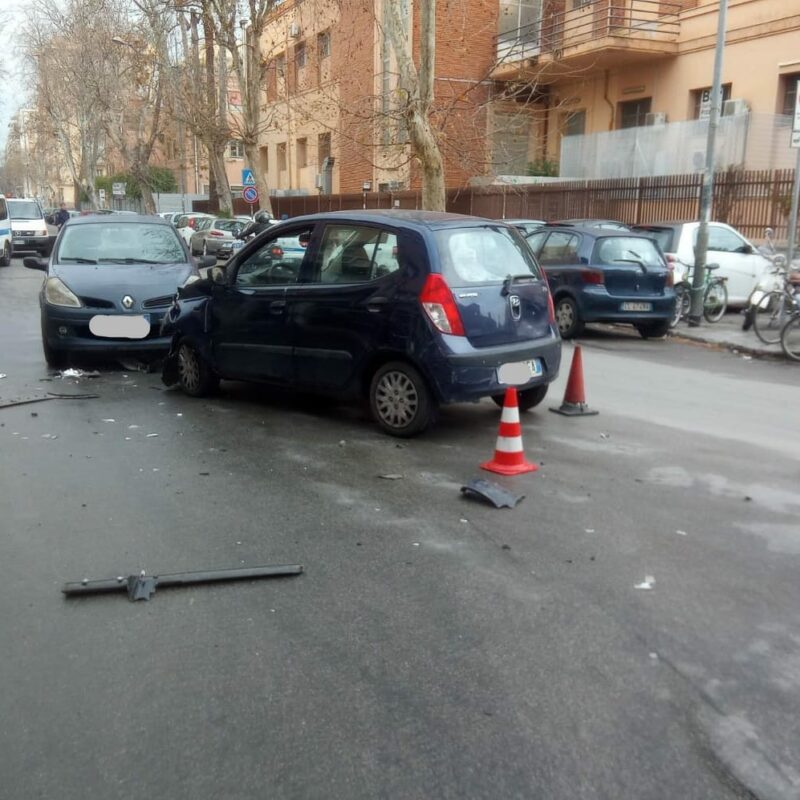 Incidente via dei Cantieri a Palermo