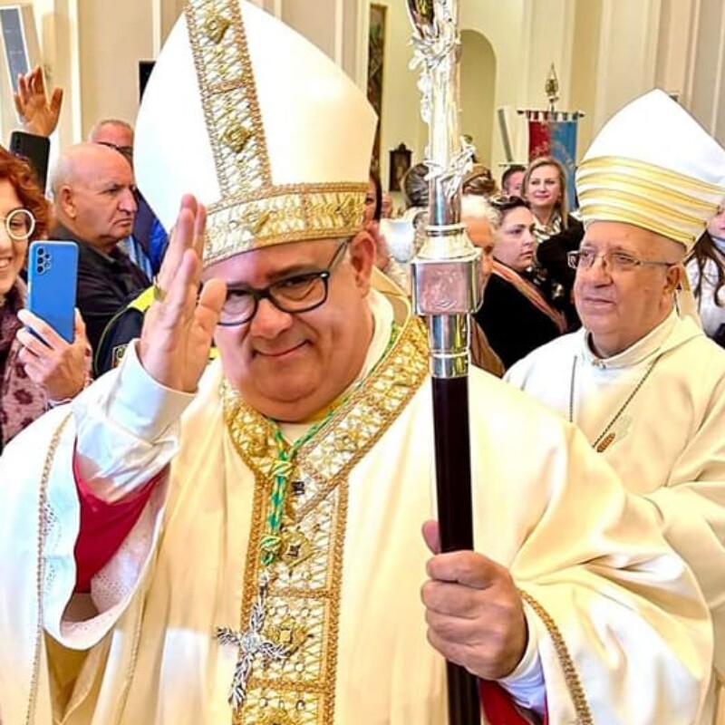 Cerimonia di consacrazione del vescovo monsignor Salvatore Rumeo