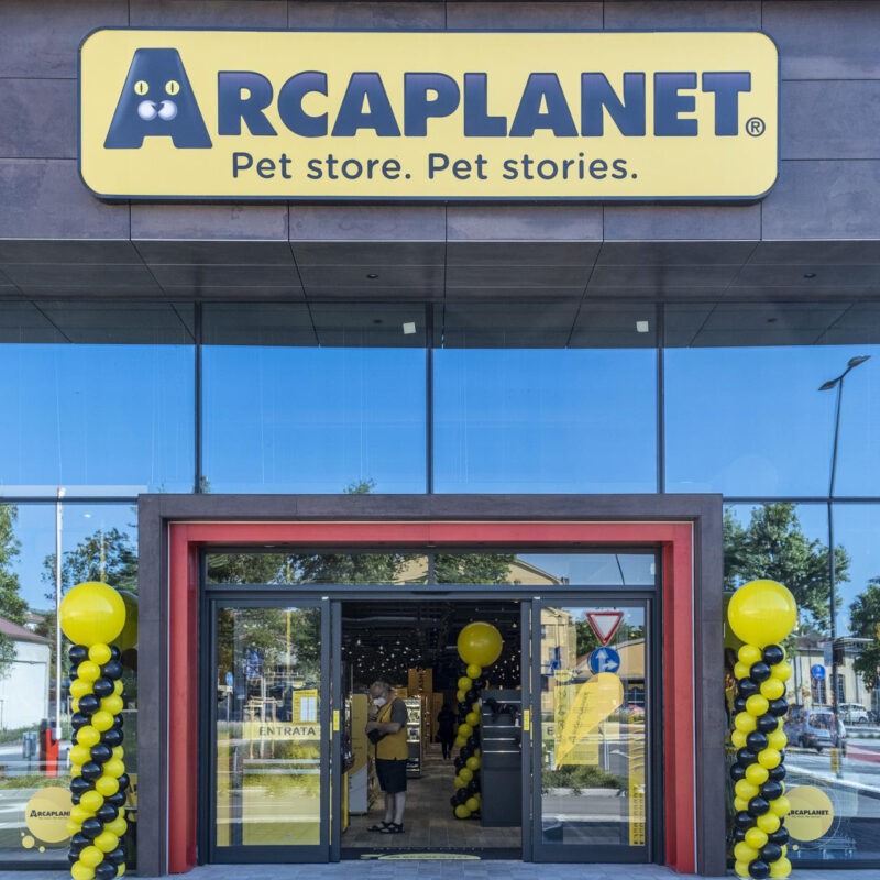 Un negozio Arcaplanet