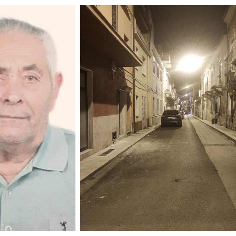 Antonino Campo, morto nella sua casa di via Amari ad Acate (Foto Franco Assenza)