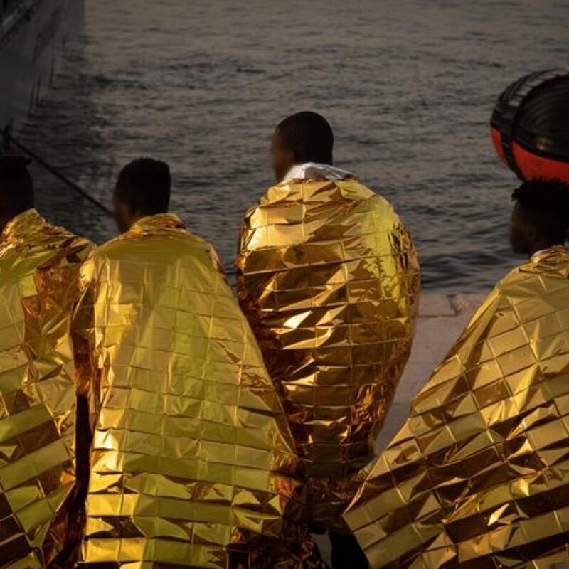 Ottantuno migranti, su due diversi barchini, sono stati soccorsi dalle motovedette della Guardia costiera al largo di Lampedusa
