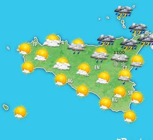 Tempo Instabile Nel Fine Settimana Con Piogge Anche In Sicilia