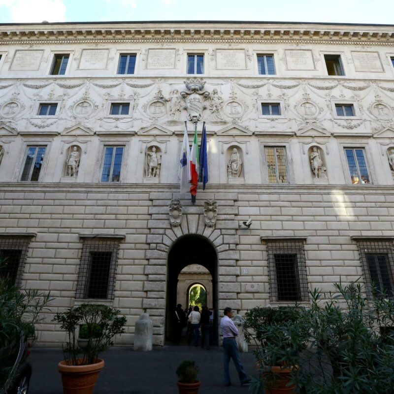 Palazzo Spada, l'edificio di Roma nel quale ha sede il Consiglio di Stato