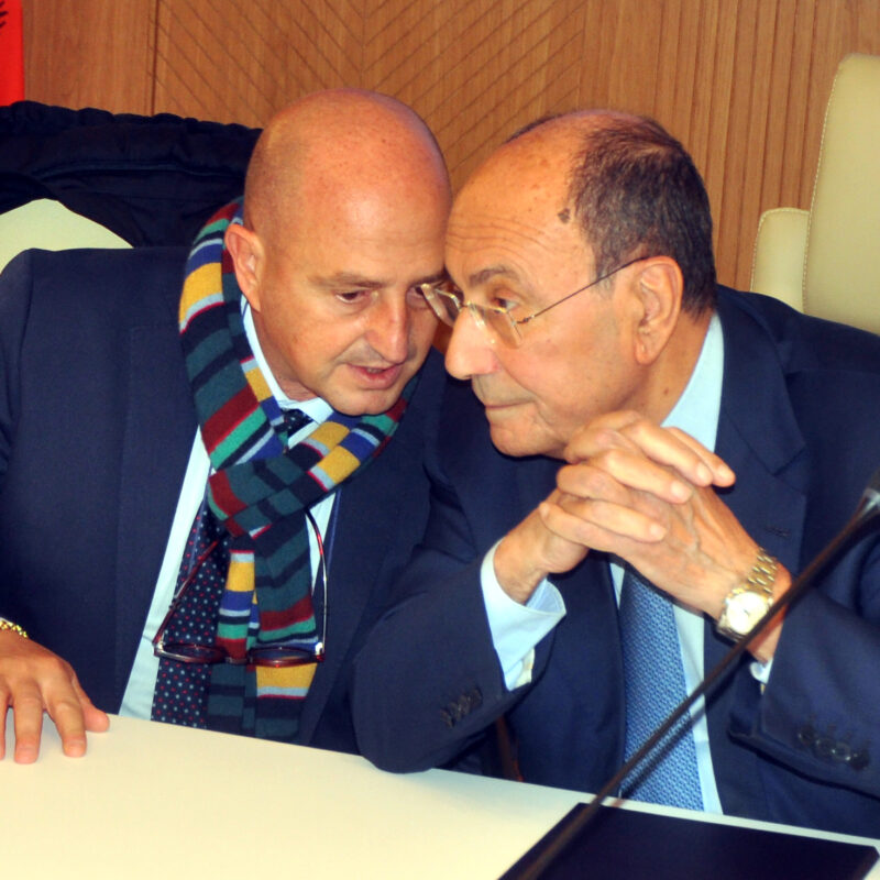 Mimmo Turano e Renato Schifani
