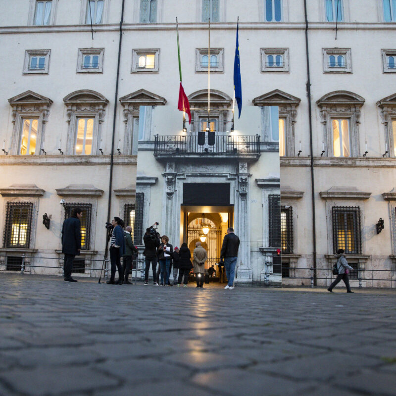 Palazzo Chigi, sede della Presidenza del Consiglio