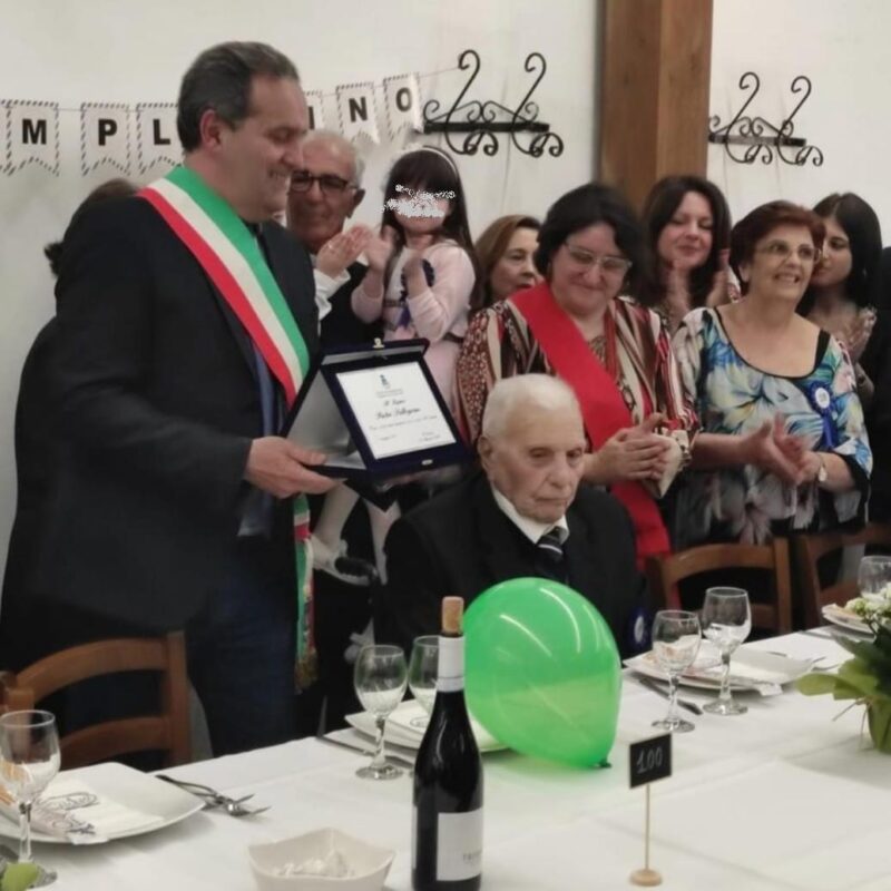 Nonno Pietro e il sindaco di Marsala