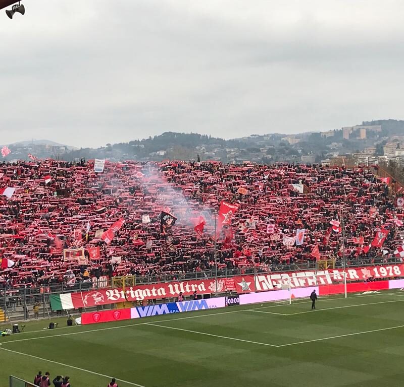 Foto dalla pagina Facebook del Perugia Calcio