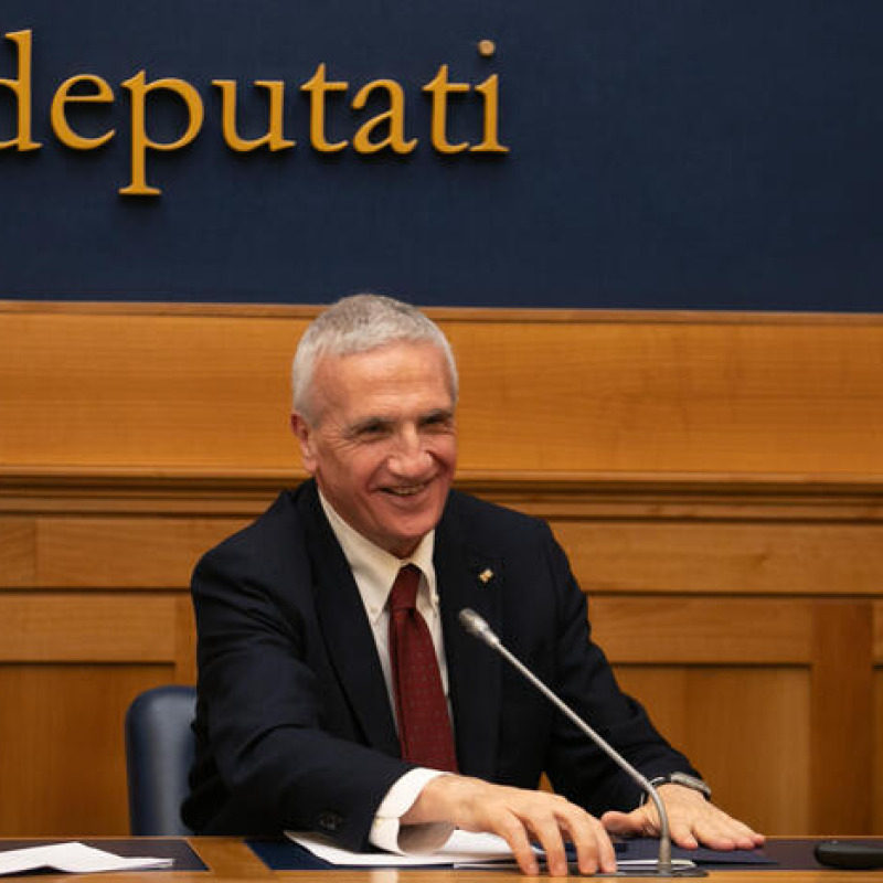 Luciano Ciocchetti, vice presidente della XIII Commissione Affari Sociali, Camera dei Deputati, in un momento del suo intervento nel corso del convegno