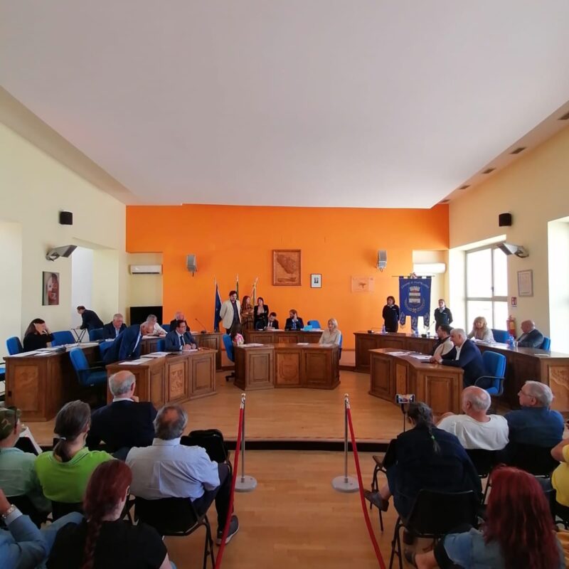 La seduta del Consiglio comunale di Pantelleria