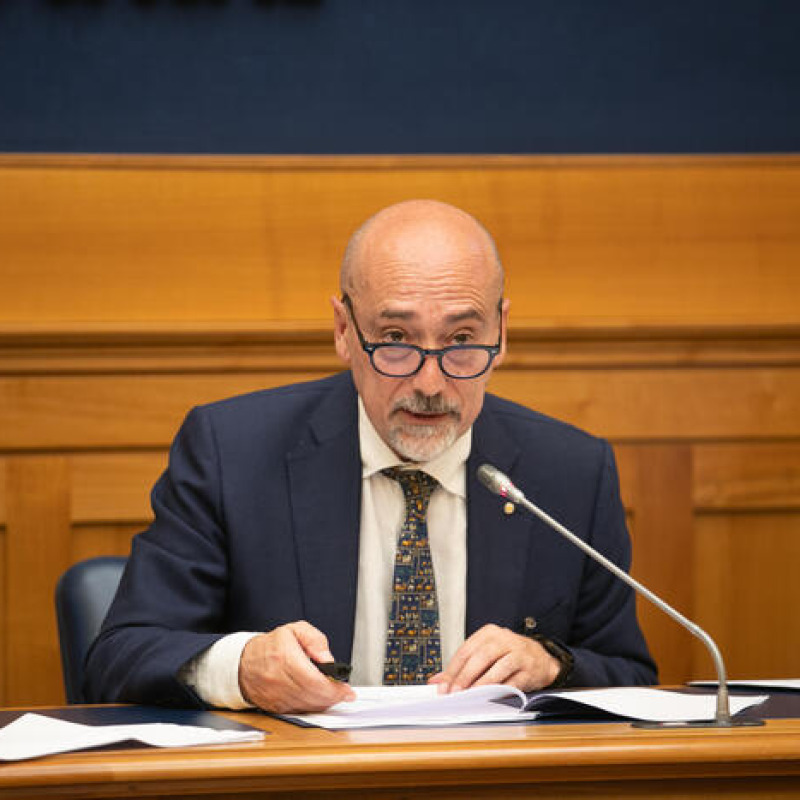 Fabrizio Starace Presidente, Società italiana di Epidemiologia Psichiatrica, in un momento del suo intervento nel corso del convegno