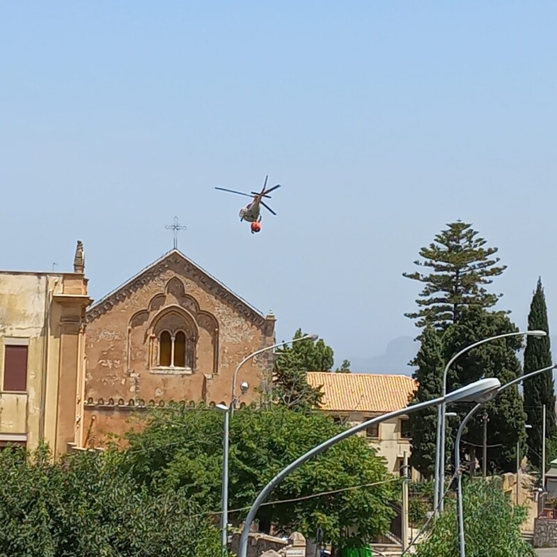 La Chiesa di San Giovanni Battista Baida nella foto postata su Facbook da Anna Pirolo