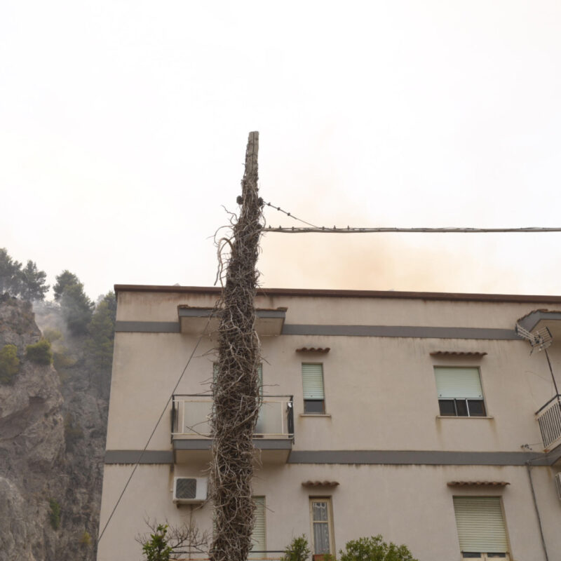 L'incendio a Borgo Nuovo
