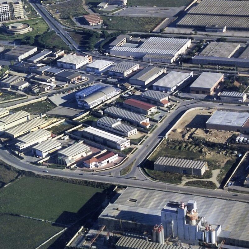 La zona industriale di Ragusa
