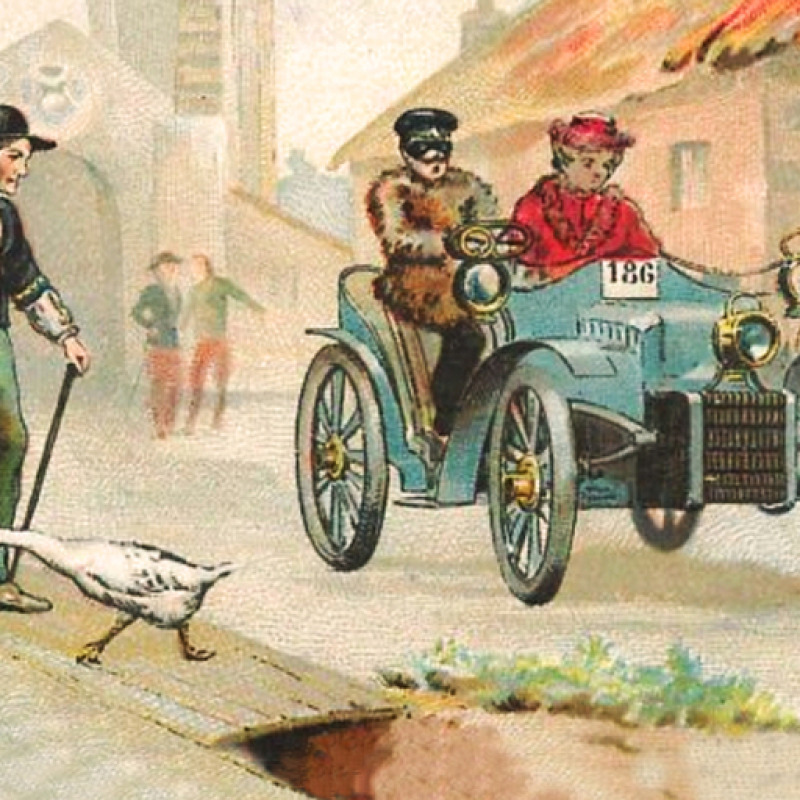 130 anni fa a Parigi la prima targa per auto