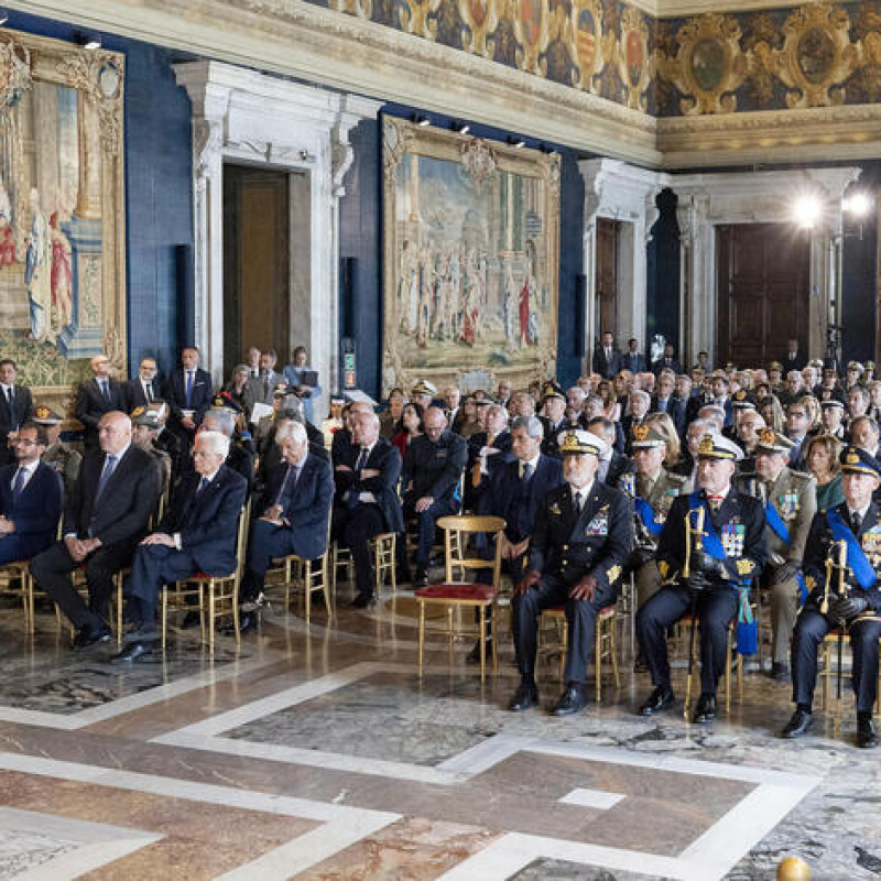 Mattarella consegna medaglie al 'merito della Sanit� pubblica'