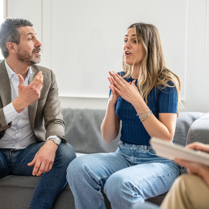 Terapia per una giovane coppia foto iStock.