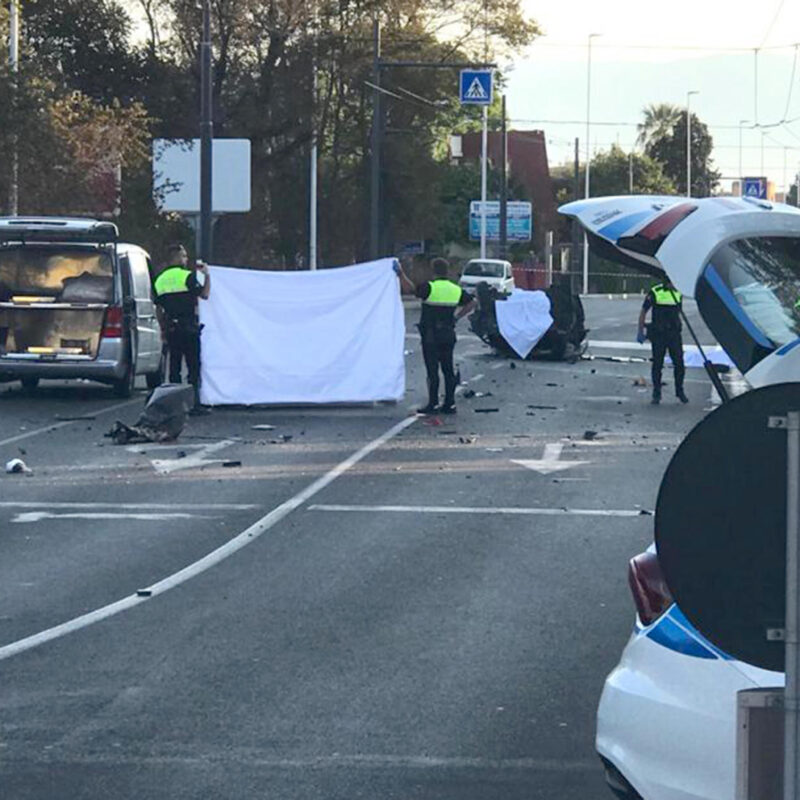 L'incidente mortale in cui hanno perso la vita 4 ragazzi in viale Marconi a Cagliari, 10 Settembre 2023