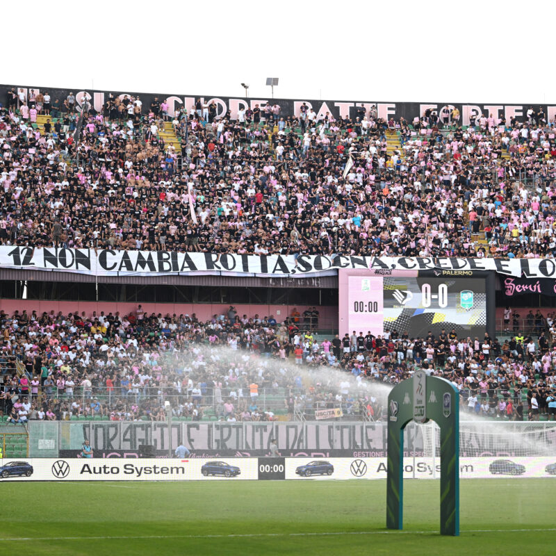 Palermo 02/08/2023: durante la partita di Serie B Palermo vs Feralpisalo’ allo Stadio Renzo Barbera di Palermo(Foto Tullio Puglia)