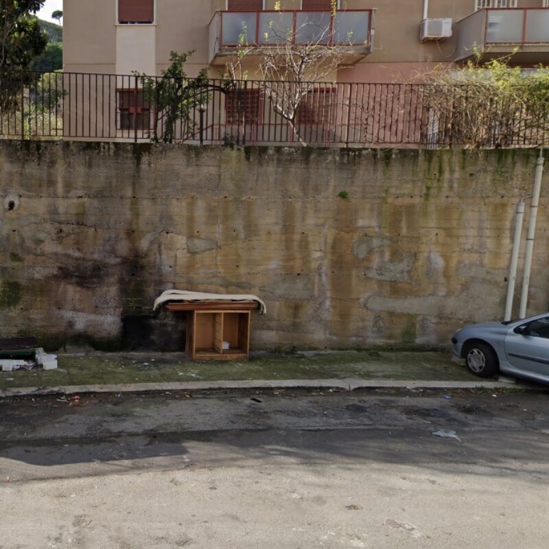 Uno scorcio di via Bronte, a Palermo