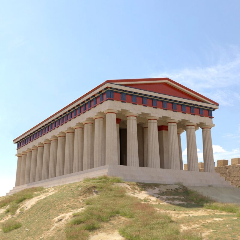 La ricostruzione virtuale del Tempio della Concordia di Agrigento