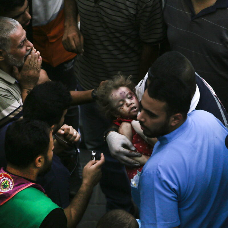 Una piccola vittima palestinese