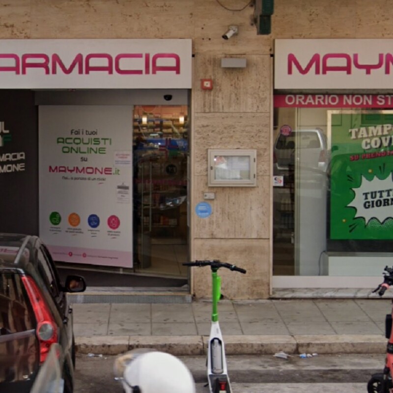 La farmacia Maymone di via Catania, a Palermo