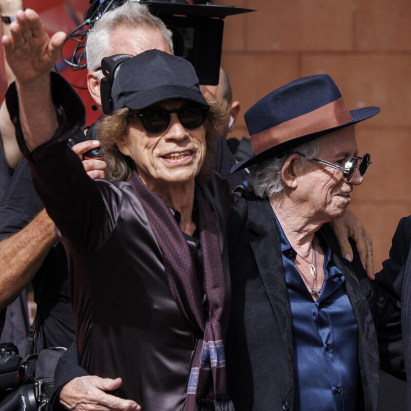 Mick Jagger, Keith Richards e Ronnie Wood: i Rolling Stones
