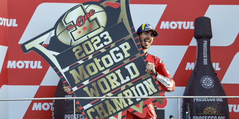 MotoGp, Martin cade e Bagnaia fa il bis mondiale a Valencia - Giornale ...