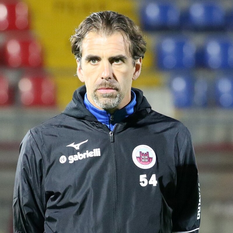 Edoardo Gorini, allenatore del Cittadella