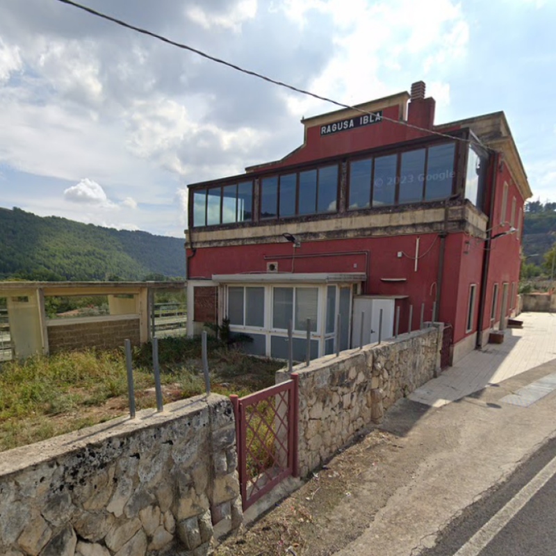 La stazione di Ragusa Ibla