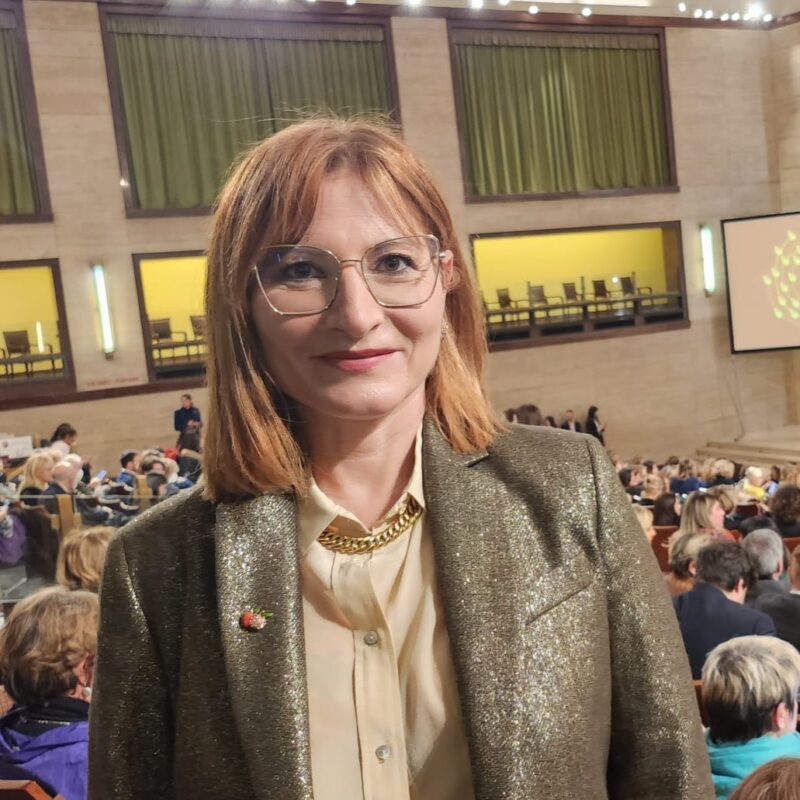 Natalia Re, presidente del Movimento Italiano per la Gentilezza