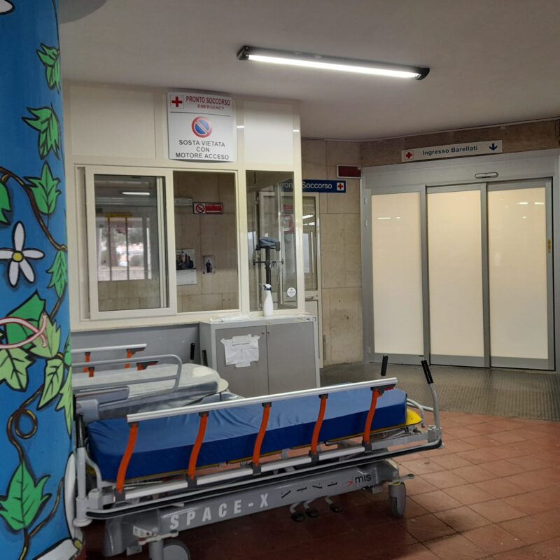 Il pronto soccorso dell'ospedale Cimino di Termini Imerese