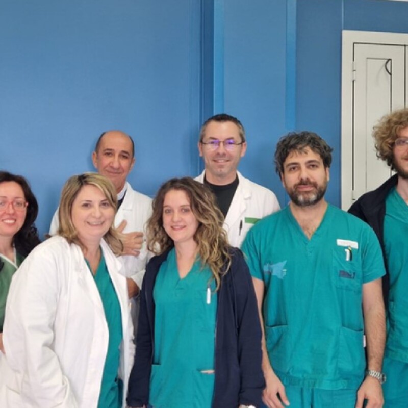 L'équipe di oculistica dell'ospedale Sant'Elia di Caltanissetta