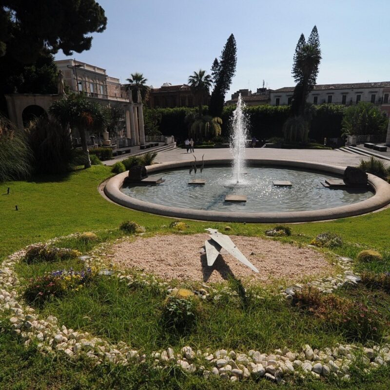 Catania: Giardino della Villa Bellini, foto d'interno / FOTO ANSA / MAURIZIO D'ARRO'