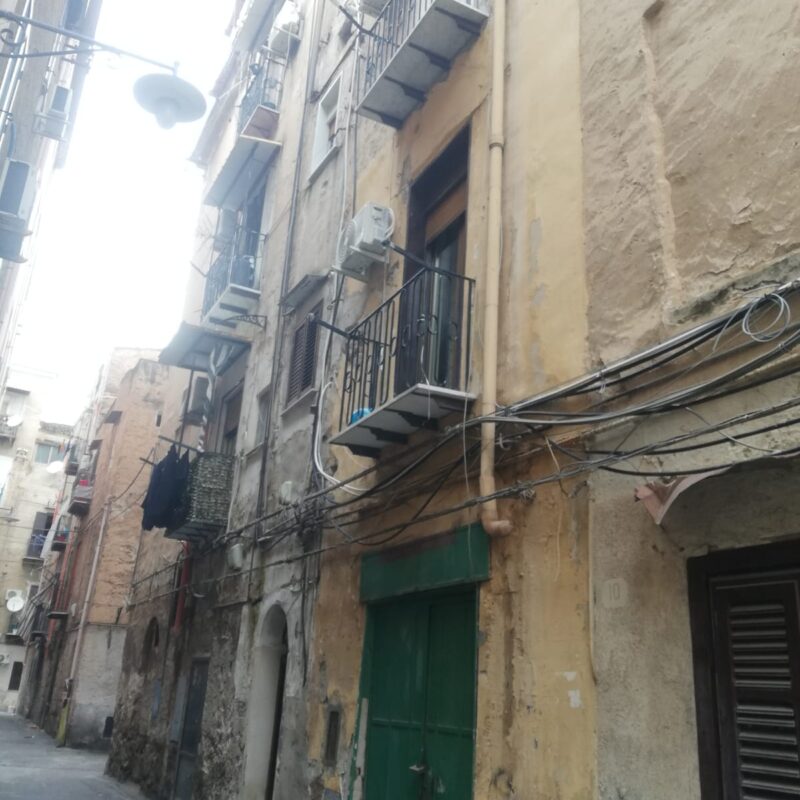 Palermo via Recupero abitazione latitante Giuseppe Auteri 5-3-2024