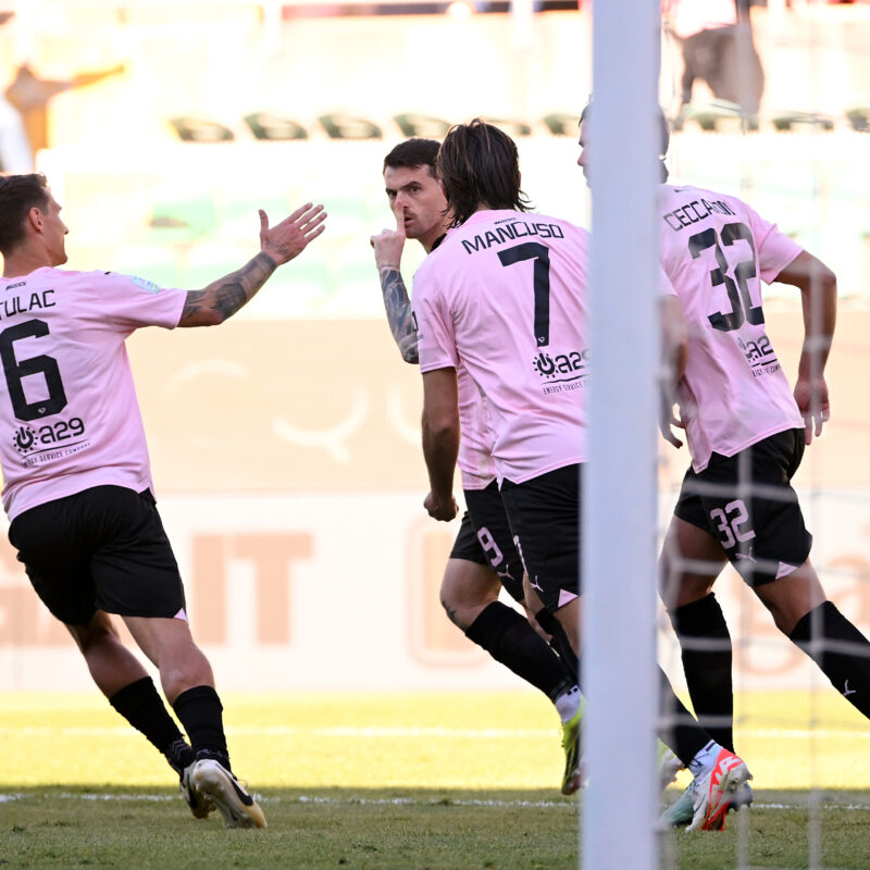 Brunori Palermo 06/04/2024: durante la partita di Serie B Palermo vs Sampdoria allo Stadio Renzo Barbera di Palermo(Foto Tullio Puglia)