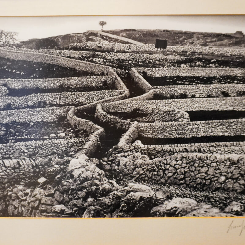 Muri a secco (foto di Giuseppe Leone, 1980)