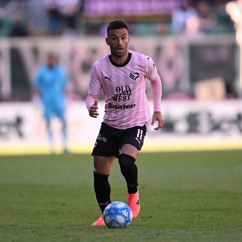 Roberto Insigne Palermo 27/04/2024: durante la partita di Serie B Palermo vs Reggiana allo Stadio Renzo Barbera di Palermo(Foto Tullio Puglia)