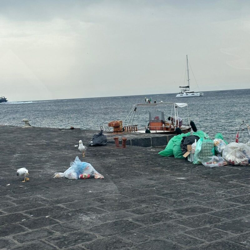 rifiuti isola lipari