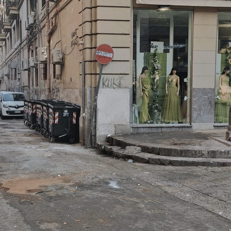 L'area di via Roma ripulita dai rifiuti