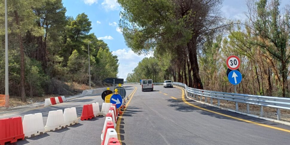 Enna, riaperto il viadotto Euno sull'A19