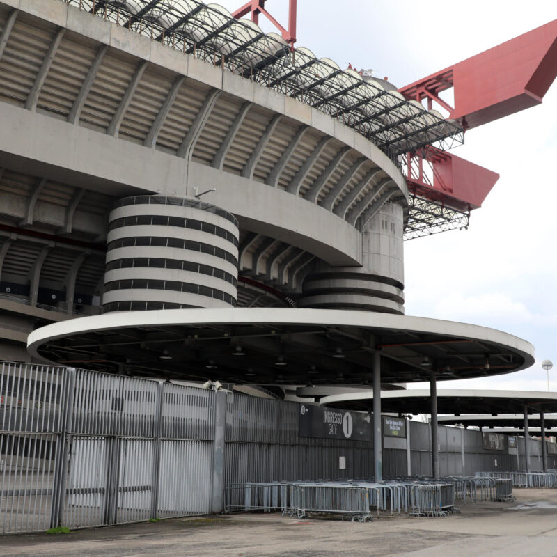 Lo stadio di San Siro