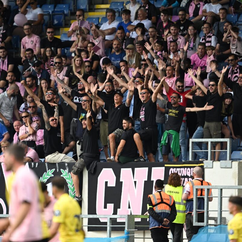 I tifosi del Palermo a Oxford (foto Puglia)