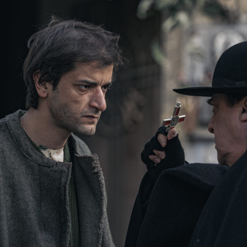 Maurizio Bologna con Maziar Firouzi nel film La bocca dell'anima (foto di Floriana Di Carlo)