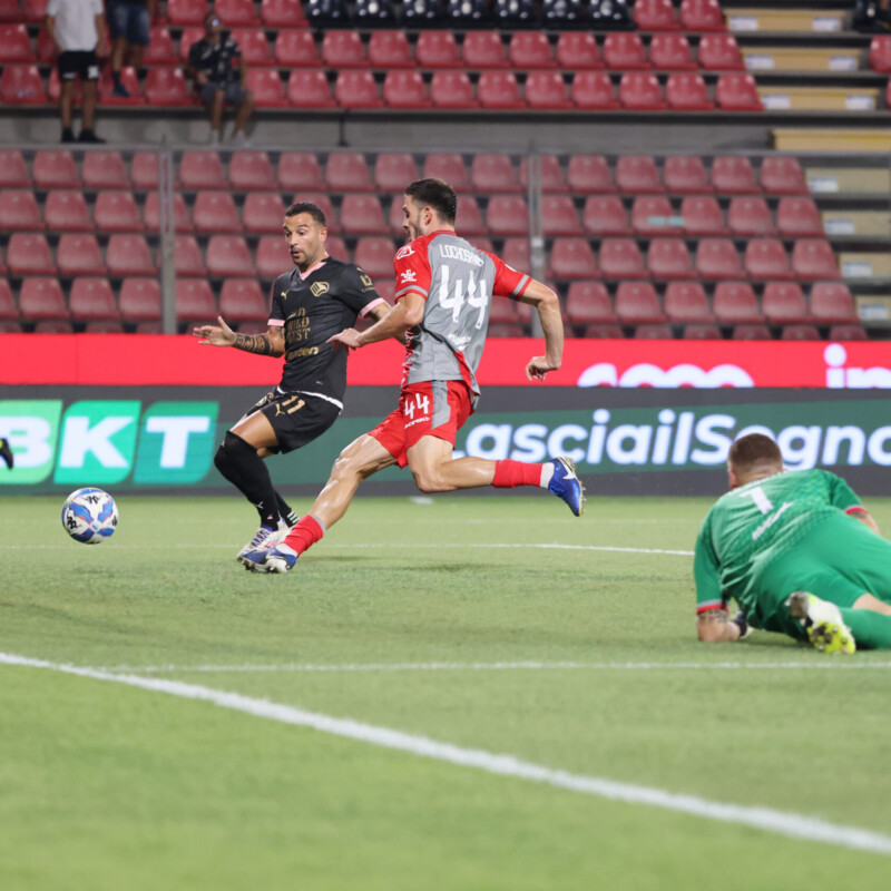 Cremona 27/08/2024: durante la partita di Serie B Cremonese vs Palermo allo Stadio Giovanni Zini di Cremona(Foto Tullio Puglia)