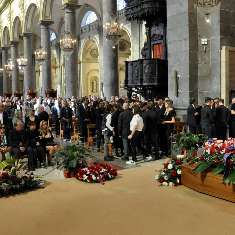 Funerali di Nicola Farruggio nella chiesa di San Domenico. Ph.Alessandro Fucarini.