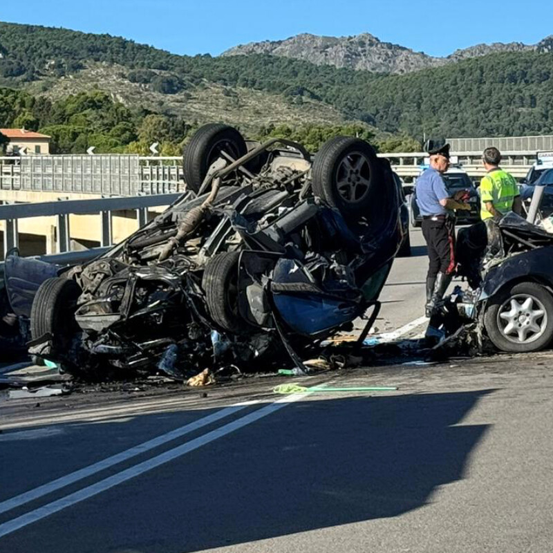 Palermo.Incidente mortale sulla Palermo Sciacca,morte 3 persone. .Ph.Alessandro Fucarini.