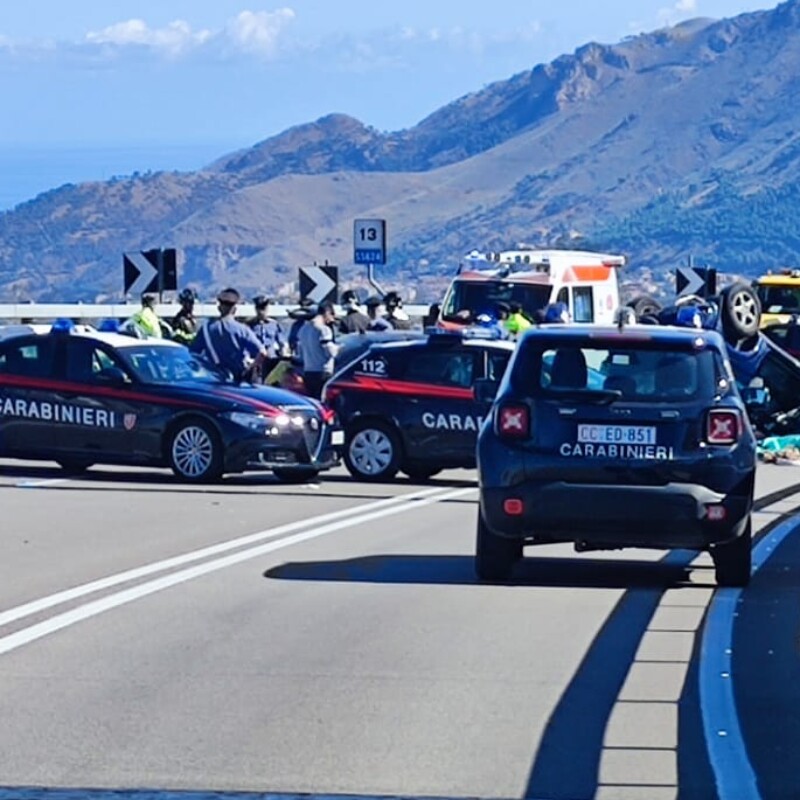 L'incidente con cinque feriti sulla statale 115, a Sciacca